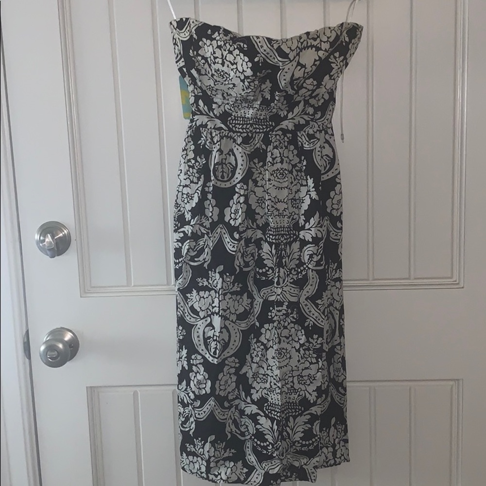 NWT Forever 21 strapless dress tie back small